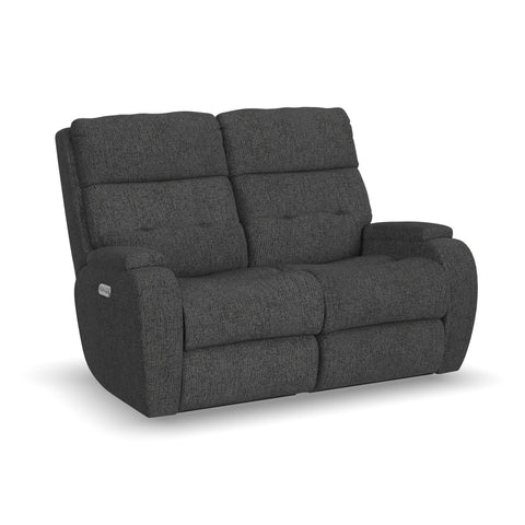 Strait - Power Reclining Loveseat - Premium Reclining Loveseats from Flexsteel - Just $3250! Shop now at brett interiors