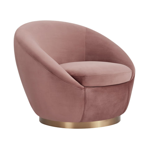 Yves - Velvet Swivel Accent Chair - Premium Swivel Chairs from Armen Living - Just $750! Shop now at brett interiors