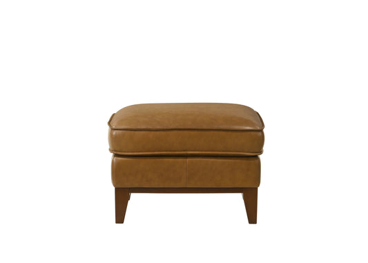 Caspar - Ottoman - Caramel - Premium Upholstered Ottomans from New Classic - Just $375! Shop now at brett interiors