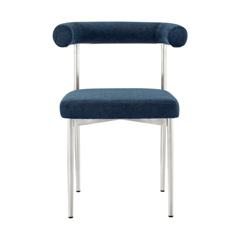 Shannon - Dining Chair (Set of 2) - Brushed Legs - Premium Chair Sets from Armen Living - Just $800! Shop now at brett interiors