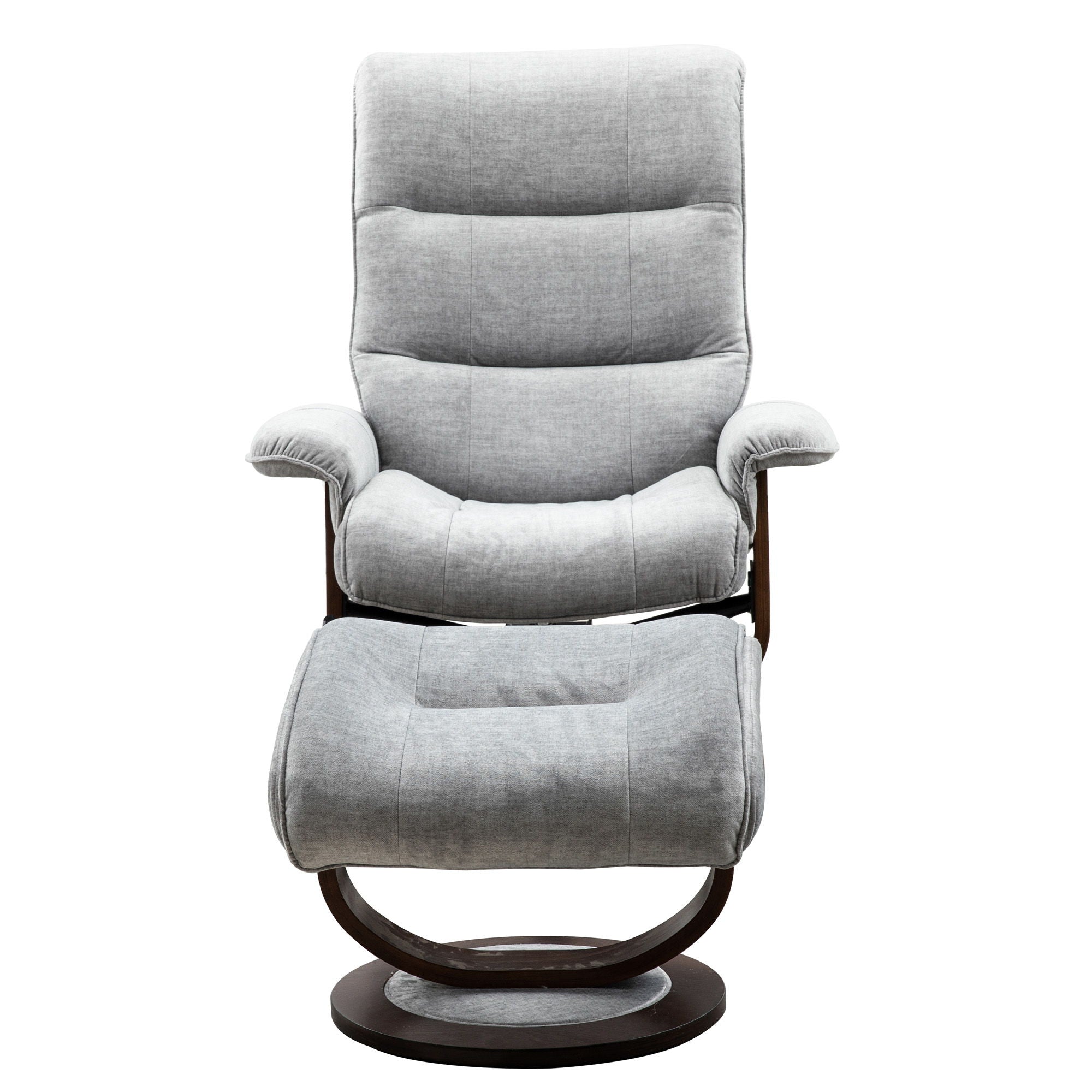 Knight - Manual Reclining Swivel Chair and Ottoman - Premium Reclining Chair & Ottoman from Parker Living - Just $822.50! Shop now at brett interiors