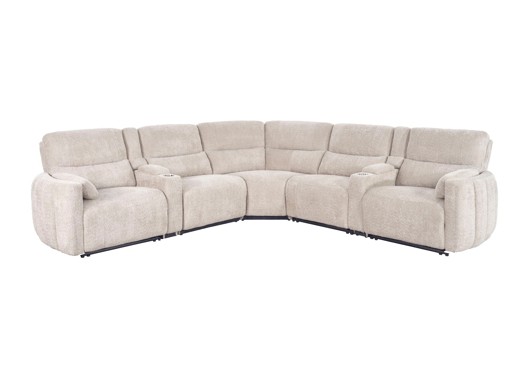 Modesto - Modular Power Reclining Sectional With Power Adjustable Headrests - Premium Reclining Sectionals from Parker Living - Just $3122.50! Shop now at brett interiors