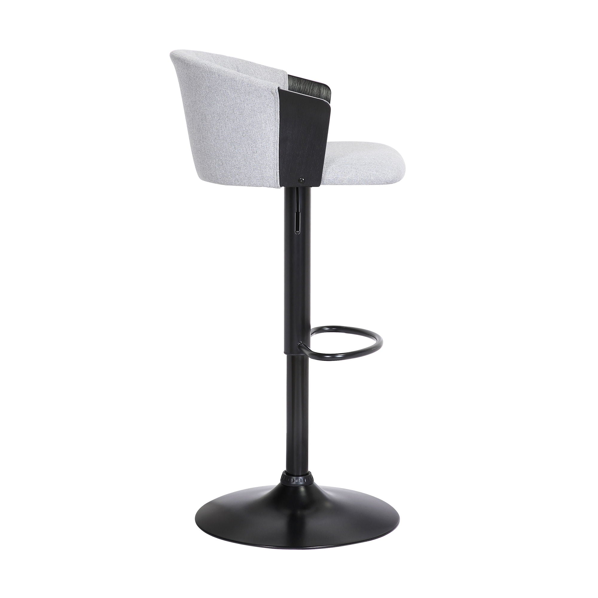 Lydia - Adjustable Wood Bar Stool - Premium Adjustable Height from Armen Living - Just $197.50! Shop now at brett interiors