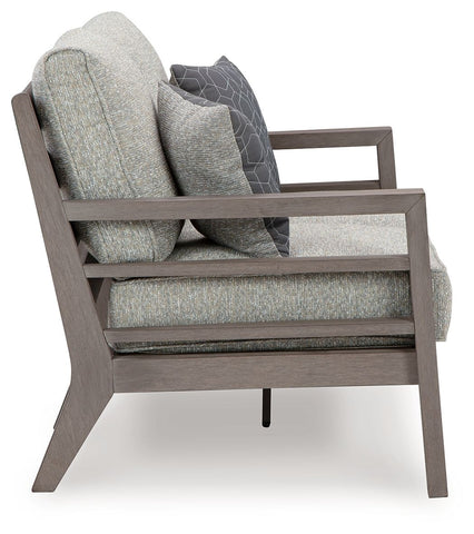 Hillside Barn - Gray / Brown - Loveseat W/Cushion - Premium Loveseats from Signature Design by Ashley® - Just $1821.25! Shop now at brett interiors