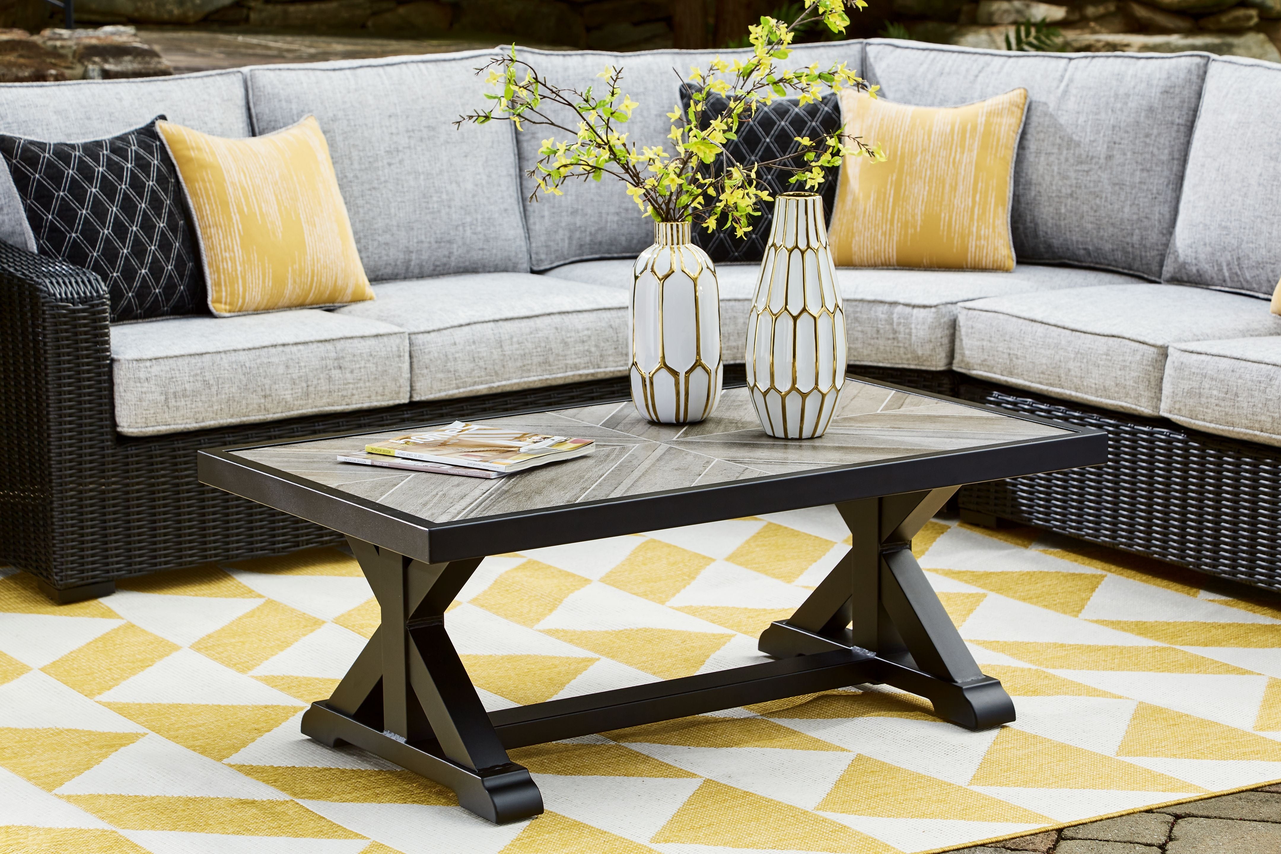 Beachcroft - Rectangular Cocktail Table - Premium Coffee Tables from Ashley Furniture - Just $782.50! Shop now at brett interiors