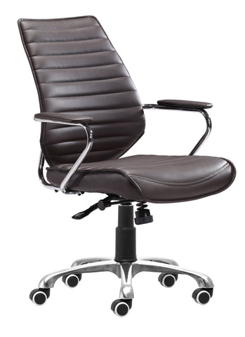 Enterprise - Low Back Office Chair - Premium Swivel Chairs from Zuo Modern - Just $800! Shop now at brett interiors