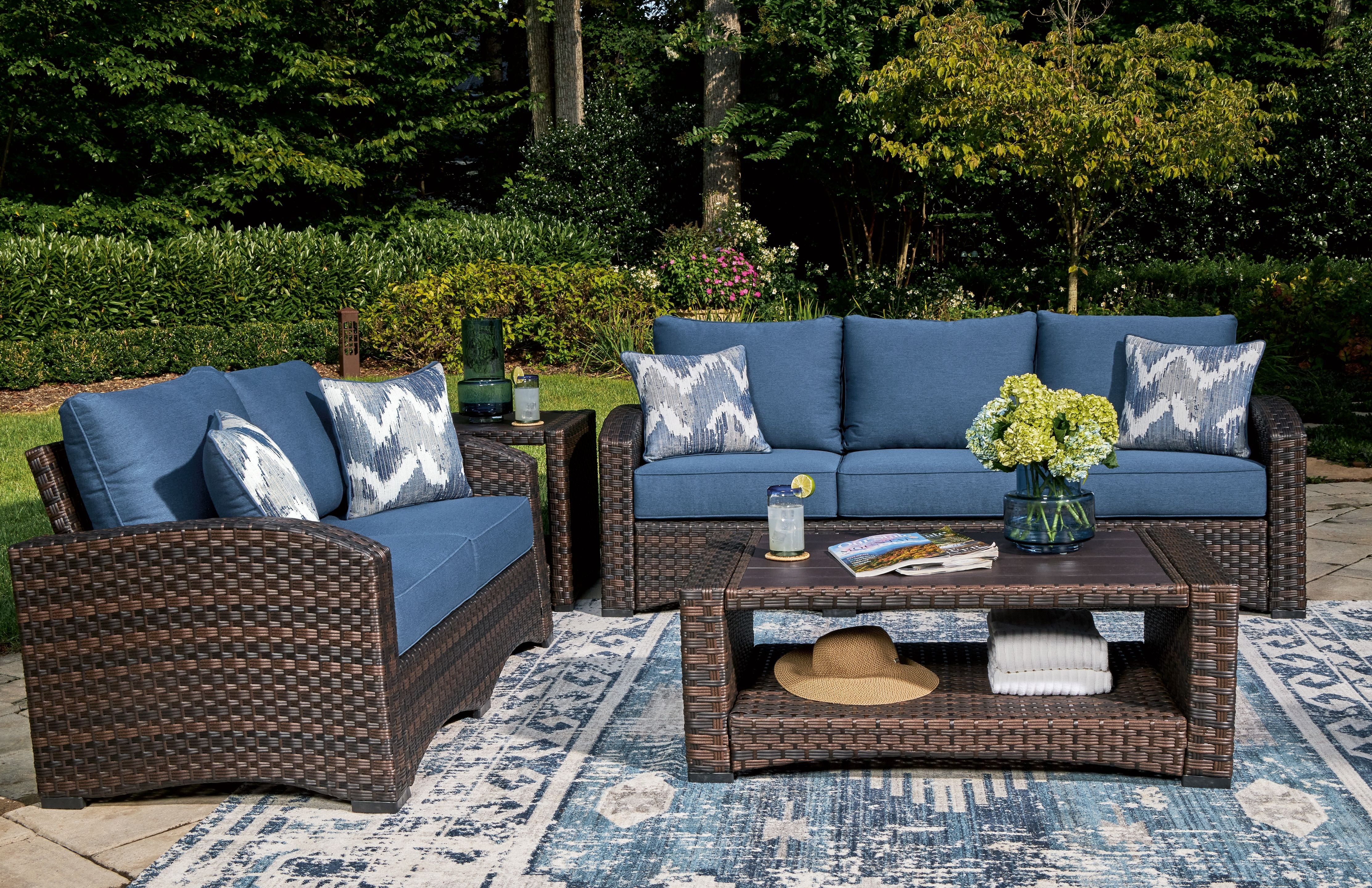 Windglow - Outdoor Set - Premium 4 Piece Outdoor Sets from Signature Design by Ashley® - Just $2586.88! Shop now at brett interiors