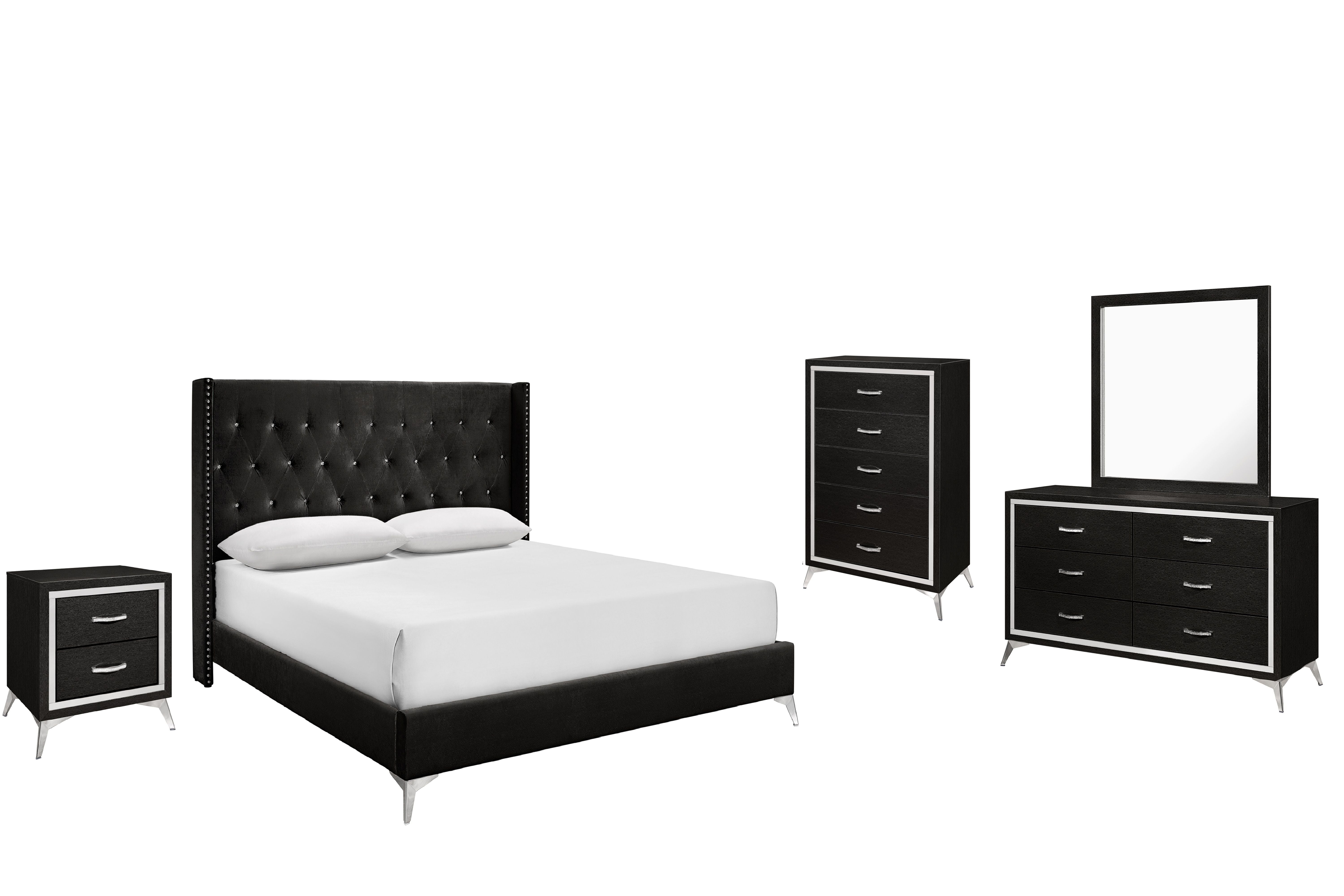 Huxley - Bedroom Set - Premium 4 Piece Bedroom Sets from New Classic - Just $1197.50! Shop now at brett interiors