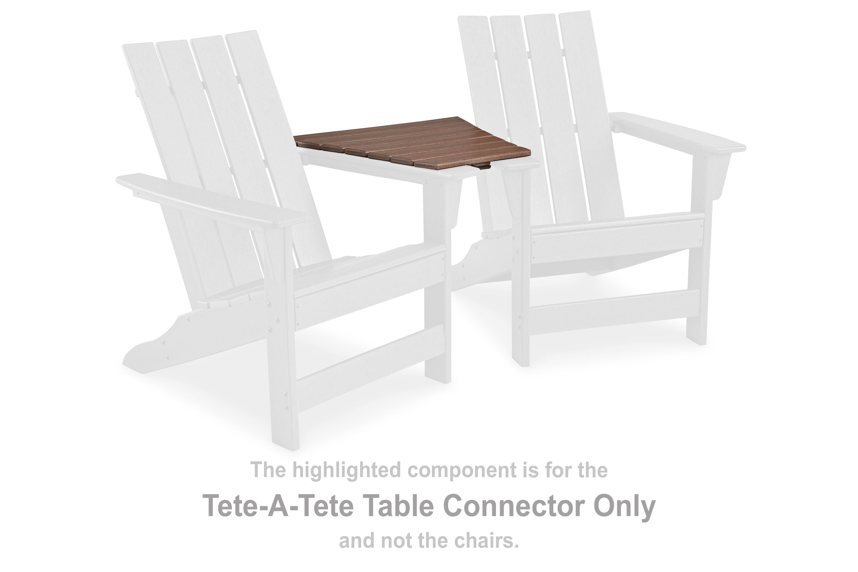 Emmeline - Brown - Tete-a-tete Table Connector - Premium Tray Tables from Signature Design by Ashley® - Just $83.75! Shop now at brett interiors