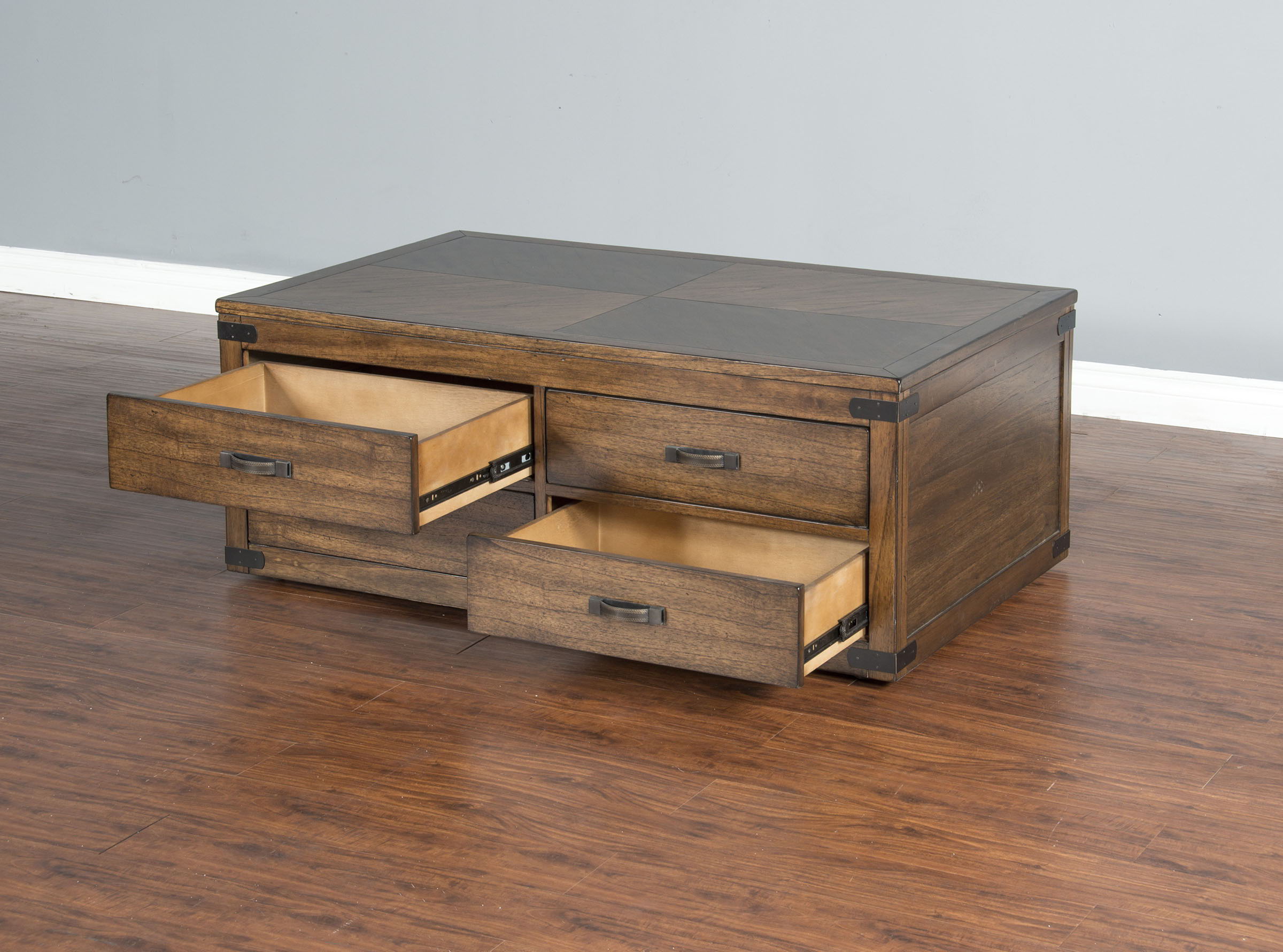 Safari - Coffee Table - Dark Brown - Premium Coffee Tables from Sunny Designs - Just $761! Shop now at brett interiors