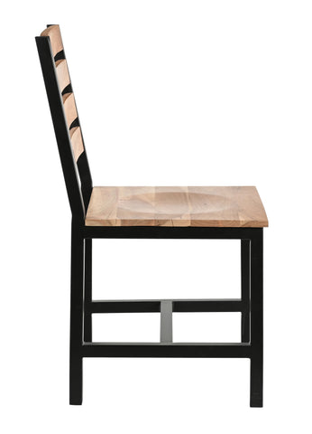 Torino - Dining Chair (Set of 2) - Yorkshire Natural / Black - Premium Chair Sets from Coast2Coast Home - Just $1815! Shop now at brett interiors