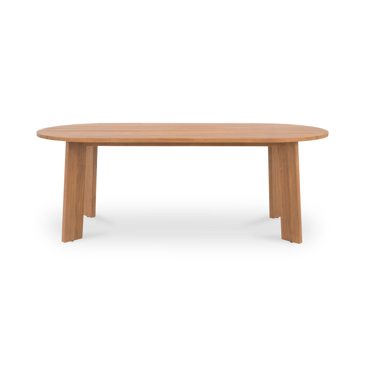 Delta - Oval Outdoor Dining Table - Natural - Premium Dining Tables from Moe's Home Collection - Just $5622.50! Shop now at brett interiors