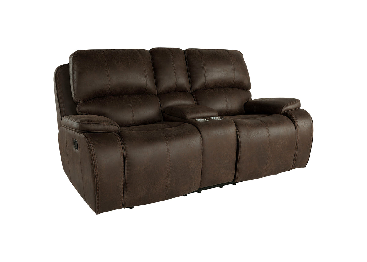 Brookings - Console Loveseat - Premium Reclining Loveseats from New Classic - Just $997.50! Shop now at brett interiors