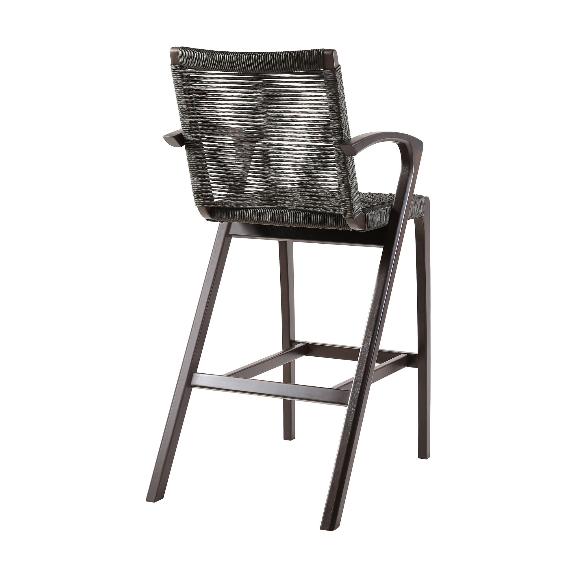 Brielle - Outdoor Rope Counter And Bar Height Stool - Premium Bar Height (28"-30") from Armen Living - Just $607.50! Shop now at brett interiors