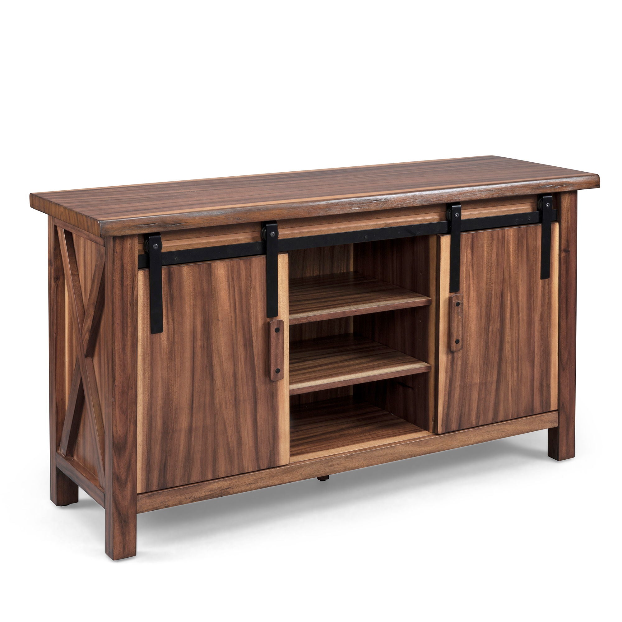 Forest Retreat - Entertainment Center - Brown, Dark - 32" - Premium TV Stands from Homestyles - Just $2194.98! Shop now at brett interiors