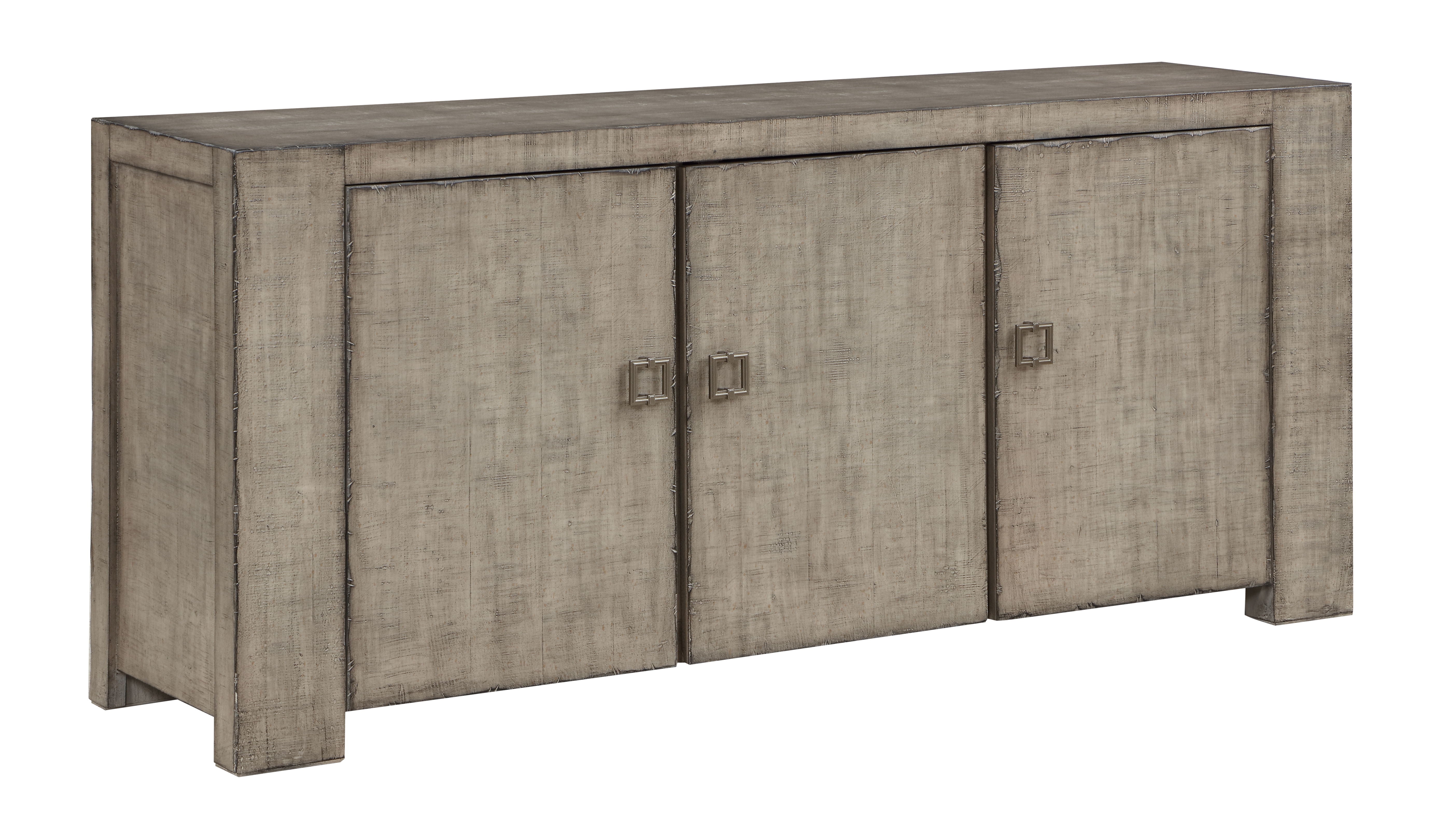 Malcolm - Three Door Credenza - Valley Forge Weathered Gray - Premium Credenzas from Coast2Coast Home - Just $3135! Shop now at brett interiors