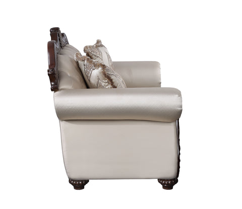 Palazzo Marina - Loveseat - White - Premium Stationary Loveseats from New Classic - Just $1672.50! Shop now at brett interiors