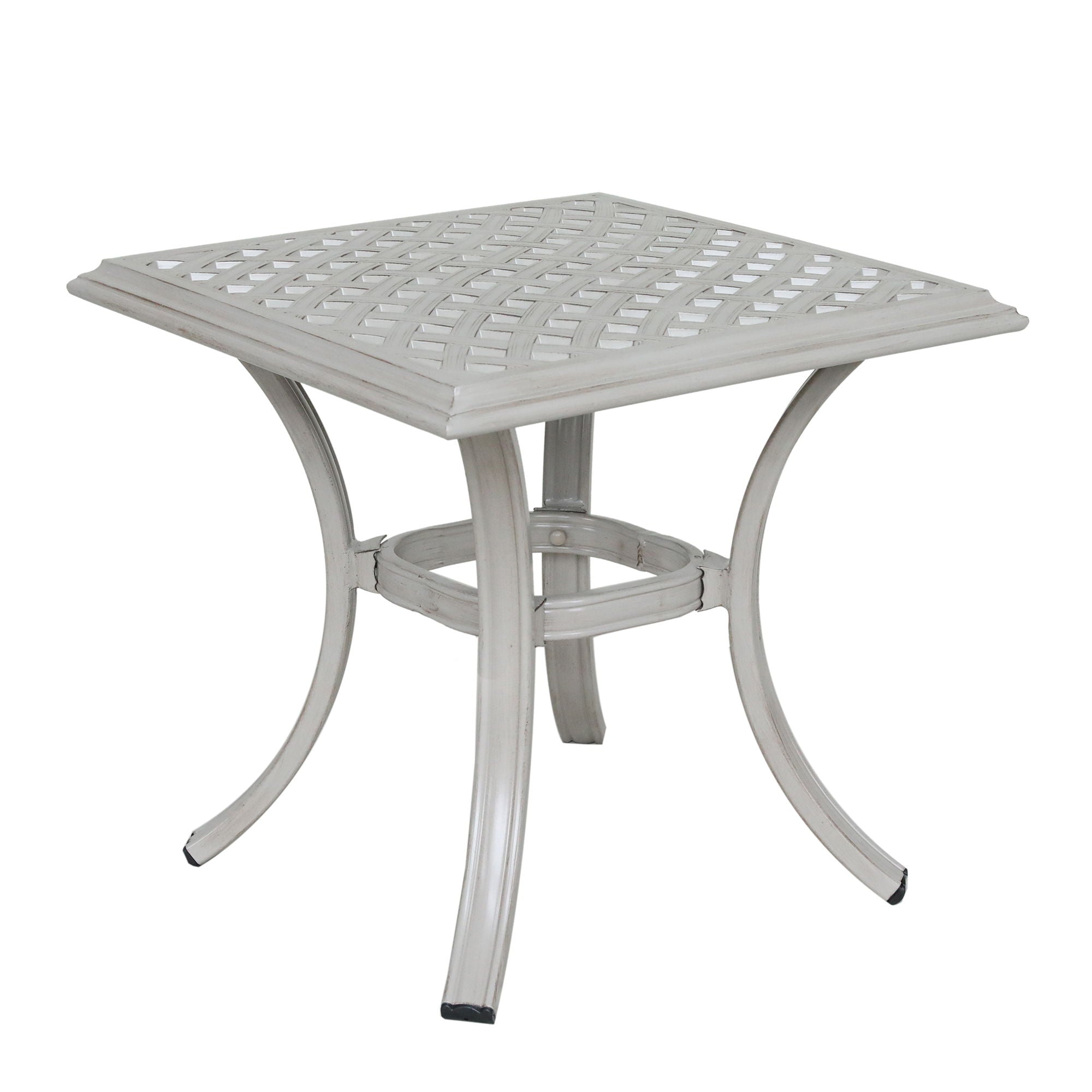 22" Outdoor Standard End Table - Ashen Wheat - Premium End Tables from Gather Craft - Just $148! Shop now at brett interiors