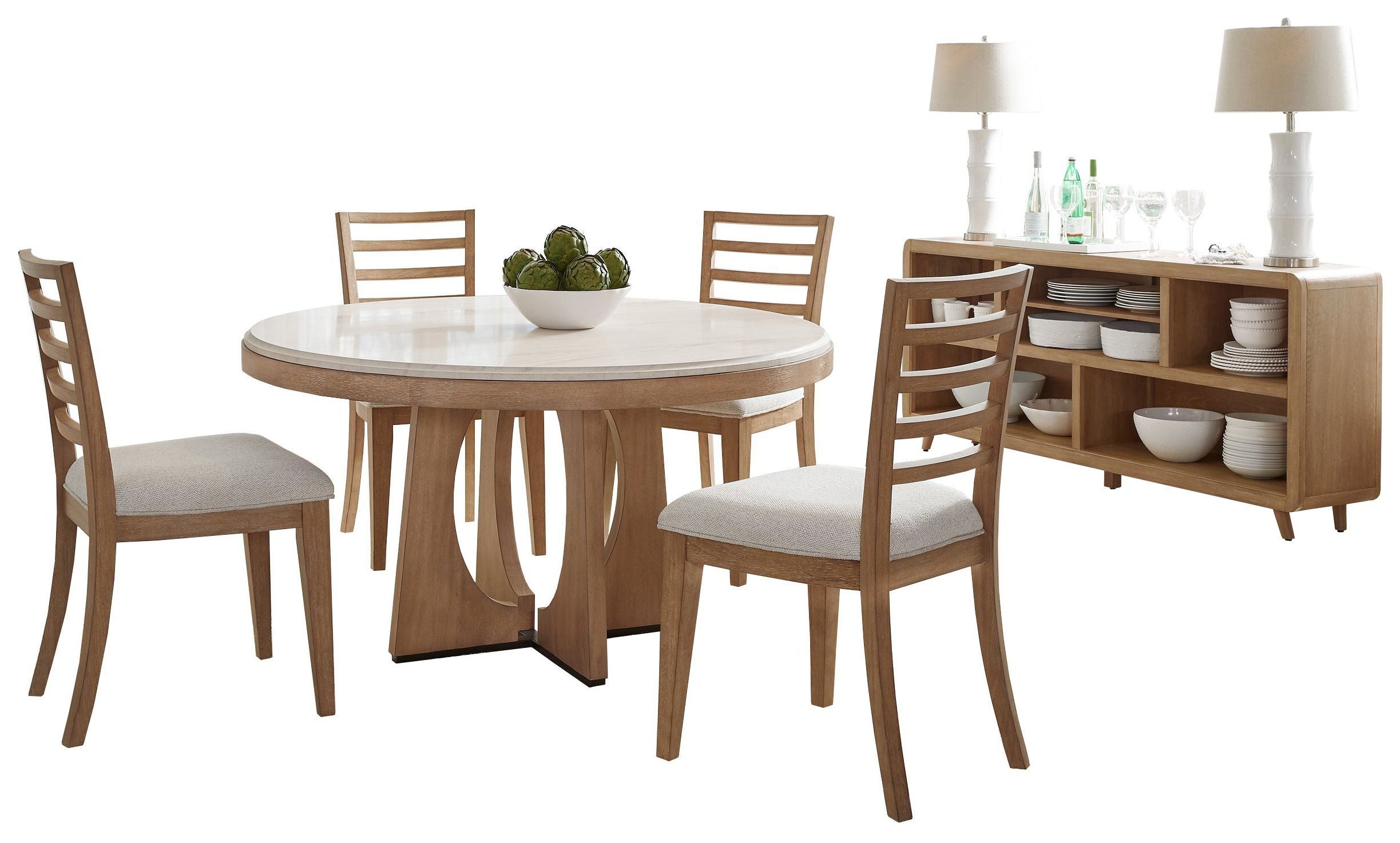 Escape - Round Dining Set - Premium 5 Piece Dining Room Sets from Parker House - Just $2247.50! Shop now at brett interiors