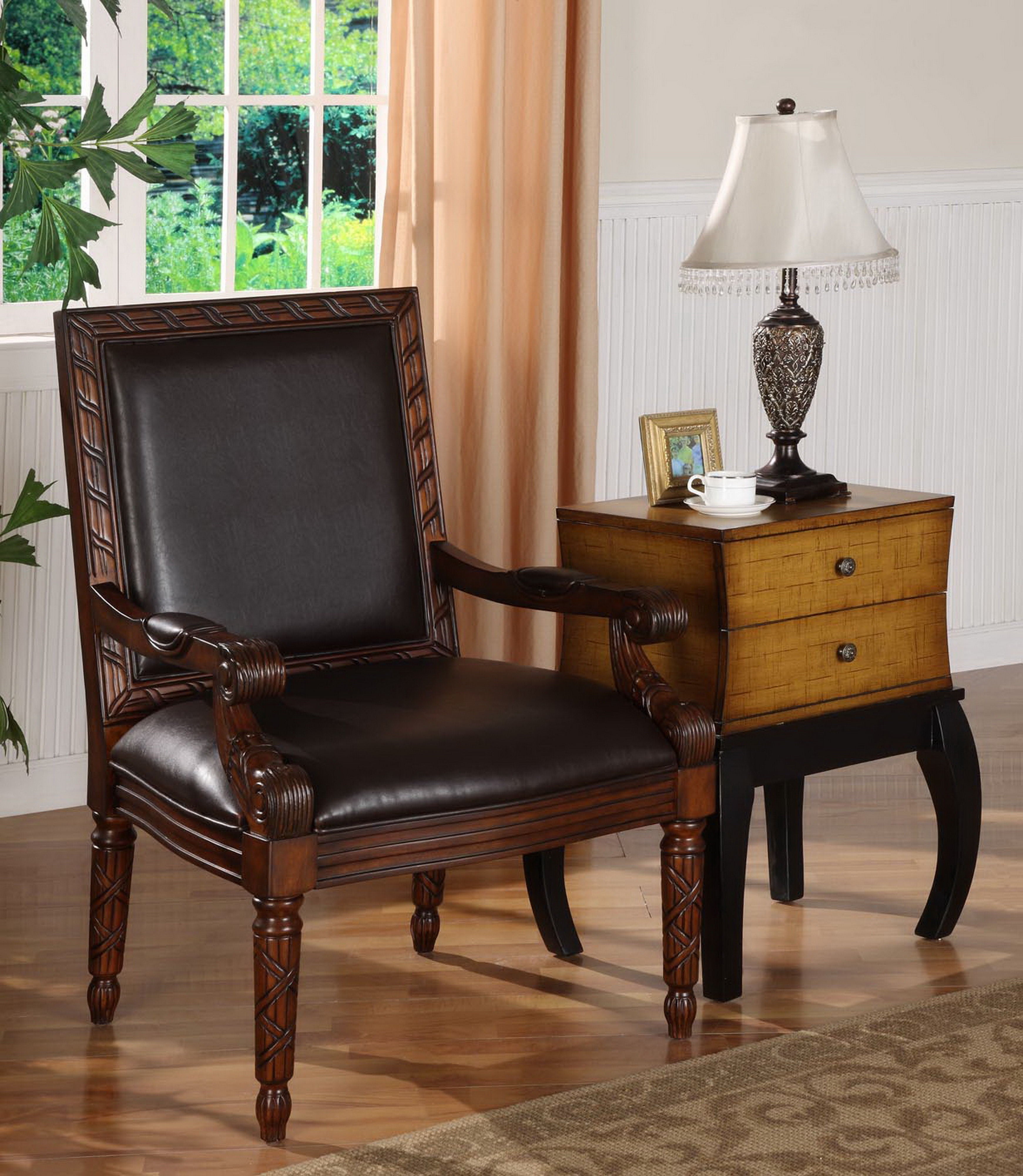 Lenora - Accent Chair - Medium Brown - Premium Accent Chairs from Coast2Coast Home - Just $1650! Shop now at brett interiors