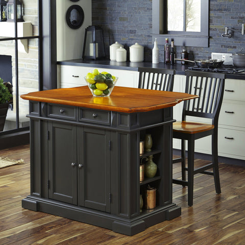 Montauk - Traditional - Kitchen Island Set - Premium 3 Piece Dining Room Sets from Homestyles - Just $3624.98! Shop now at brett interiors