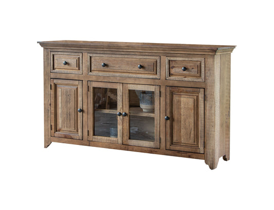 Marquez - Console - Two Tone Light Brown - Premium TV Stands from International Furniture Direct - Just $1242.50! Shop now at brett interiors