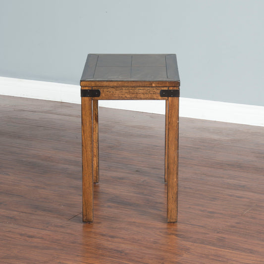 Safari - Chair Side Table - Dark Brown - Premium Chair Side Tables from Sunny Designs - Just $262! Shop now at brett interiors