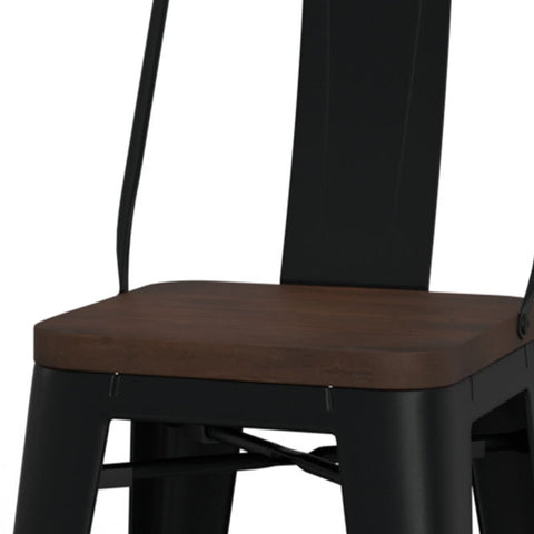 Rayne - 24" Metal / Wood Counter Height Stool - Premium Stool Sets from Simpli Home - Just $182! Shop now at brett interiors