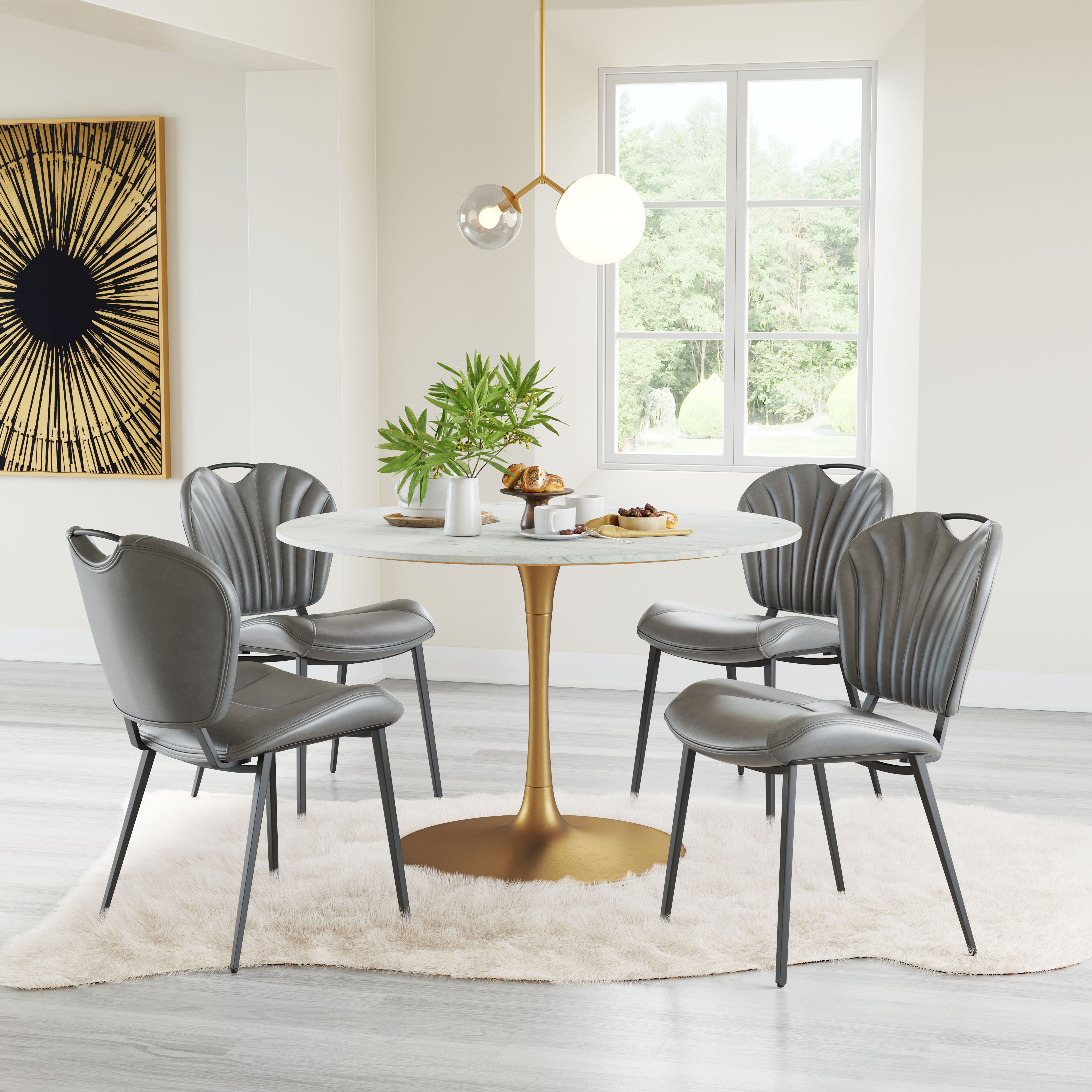 Terrence - Dining Chair (Set of 2) - Premium Chair Sets from Zuo Modern - Just $1000! Shop now at brett interiors