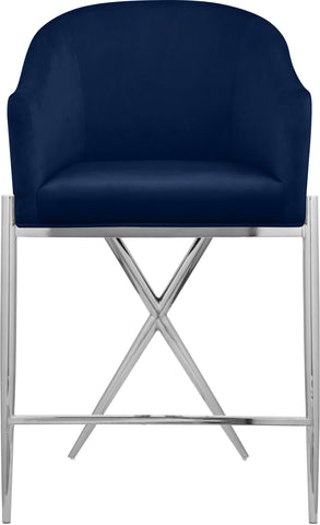 Xavier - Counter Stool - Premium Counter Height (24"-27") from Meridian Furniture - Just $437.50! Shop now at brett interiors