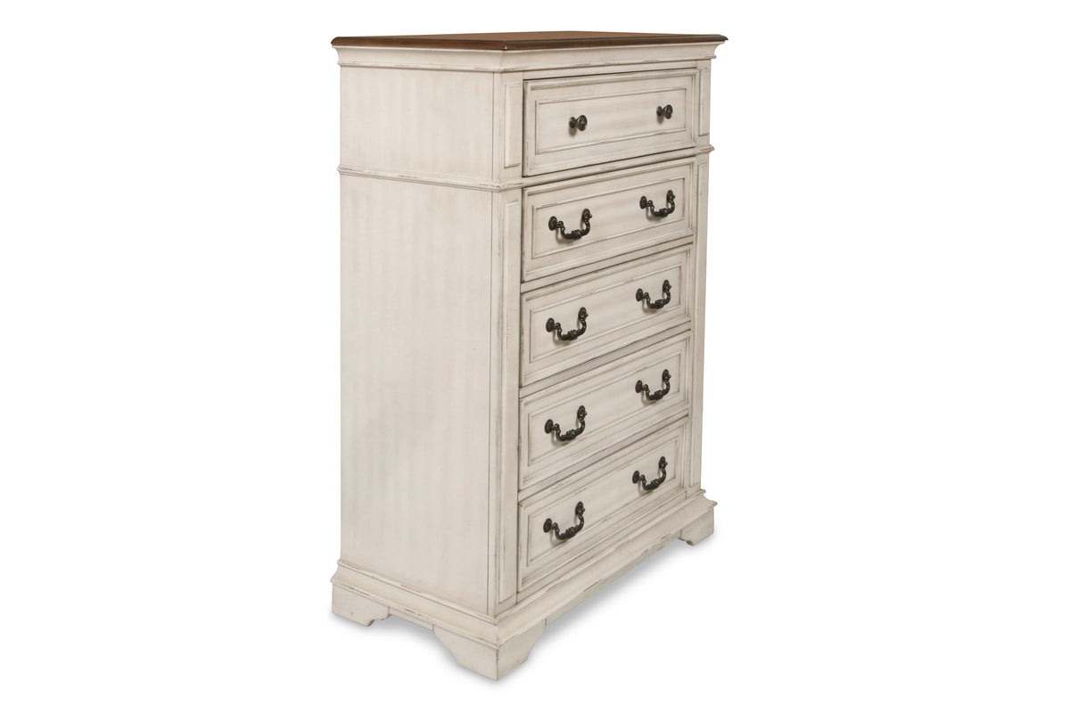 Anastasia - Chest - Antique White - Premium Accent Chests from New Classic - Just $825! Shop now at brett interiors