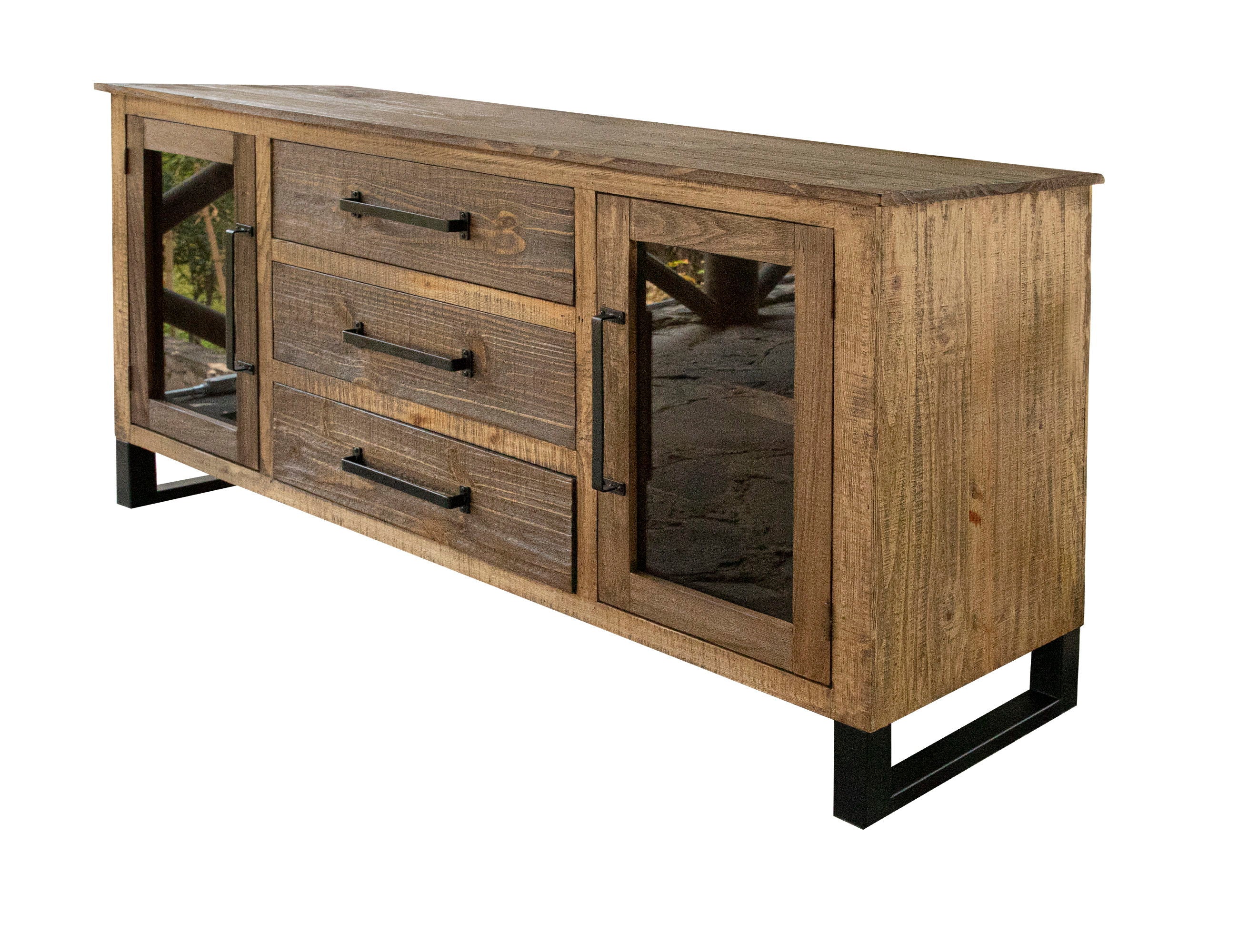 Olivo - Buffet - Natural Brown - Premium Buffets from International Furniture Direct - Just $1287.50! Shop now at brett interiors