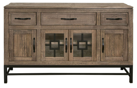 Blacksmith - Cabinet - Truffle Brown / Oil Black - Premium Accent Cabinets from International Furniture Direct - Just $997.50! Shop now at brett interiors