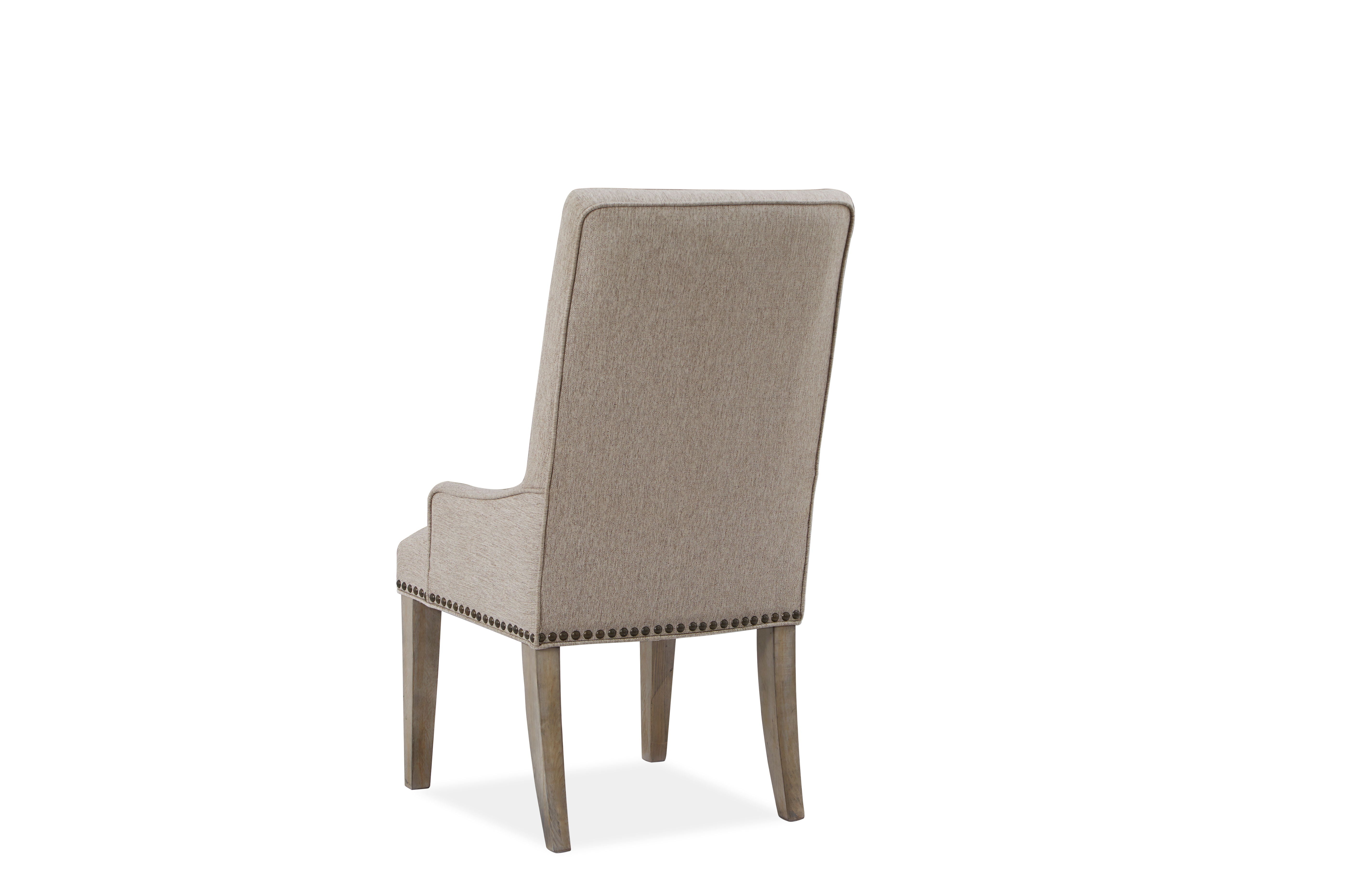 Tinley Park - Upholstered Host Side Chair (Set Of 2) - Dove Tail Grey - Premium Chair Sets from Magnussen Furniture - Just $760! Shop now at brett interiors