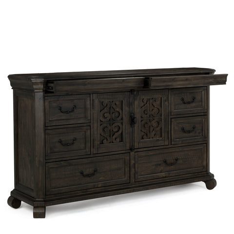 Bellamy - Drawer Dresser - Peppercorn - Premium Dressers from Magnussen Furniture - Just $1929! Shop now at brett interiors