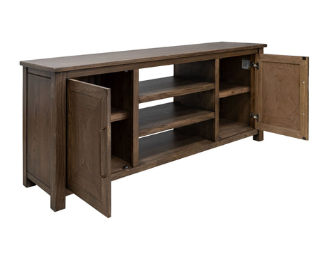 Novus lodge - 2 Doors TV Stand - Walnut Brown - Premium TV Stands from International Furniture Direct - Just $1147.50! Shop now at brett interiors