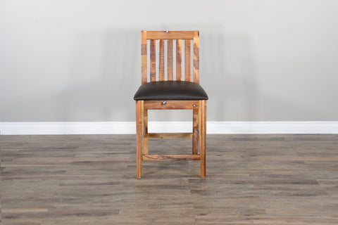 Havana - Slatback Chair With Cushion Seat - Light Brown / Dark Brown - Premium Side Chairs from Sunny Designs - Just $198! Shop now at brett interiors