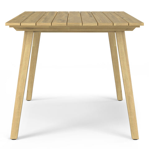 Kona - Outdoor Dining Table - Light Teak - Premium Dining Tables from Simpli Home - Just $683! Shop now at brett interiors