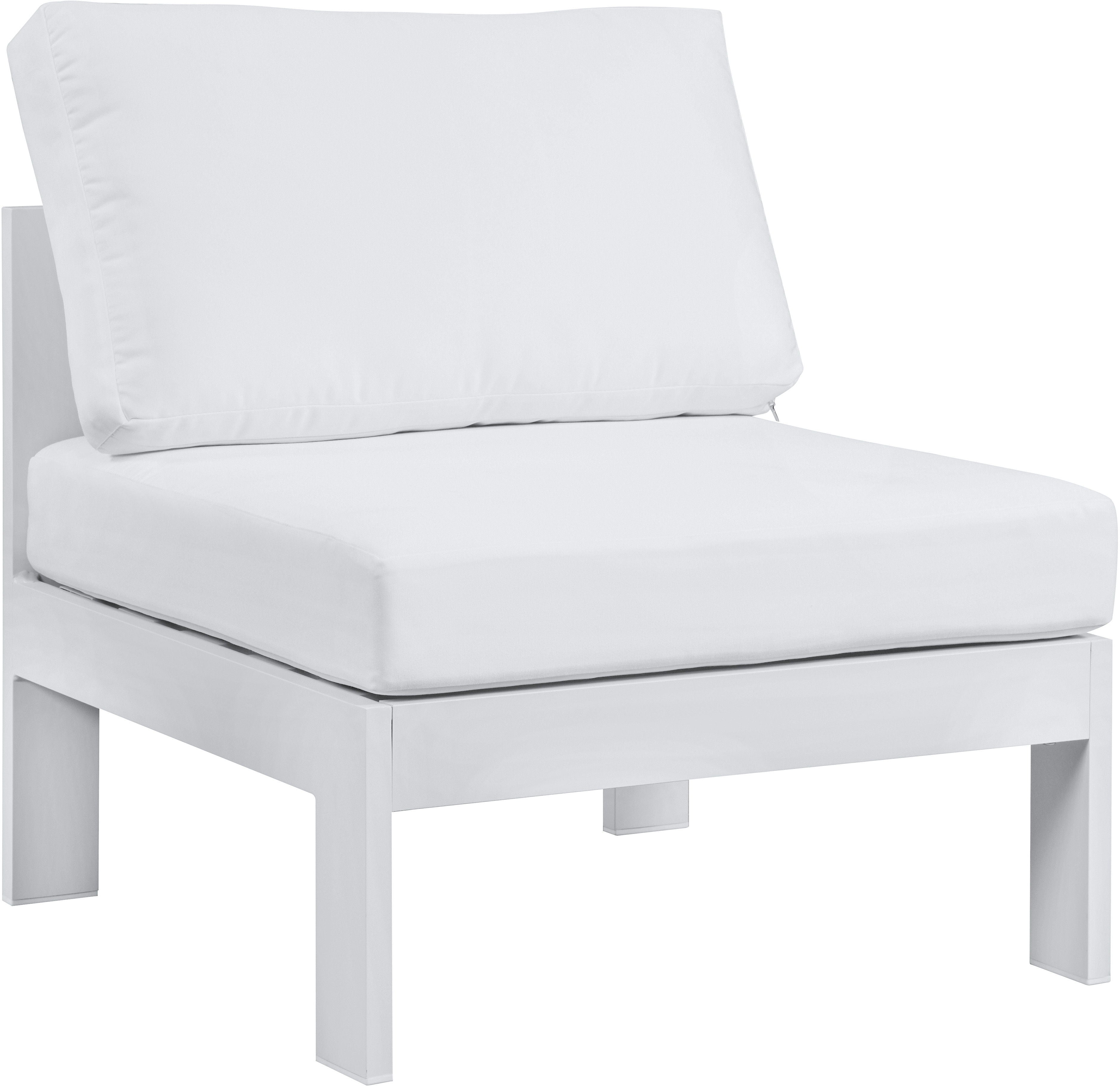 Nizuc - Outdoor Armless Chair - Premium Chairs from Meridian Furniture - Just $862.50! Shop now at brett interiors