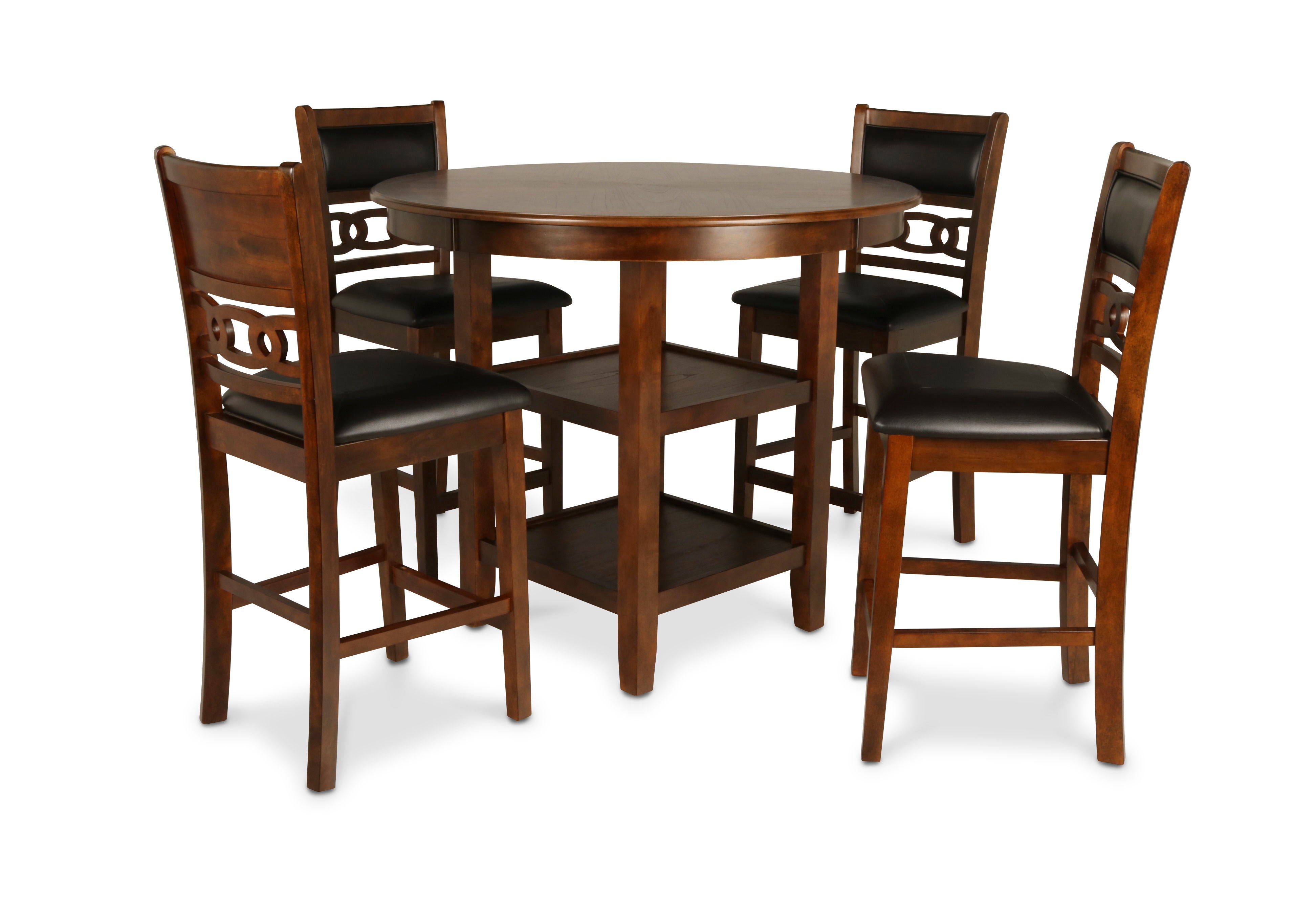 Gia - Round Counter Dining Set New Classic