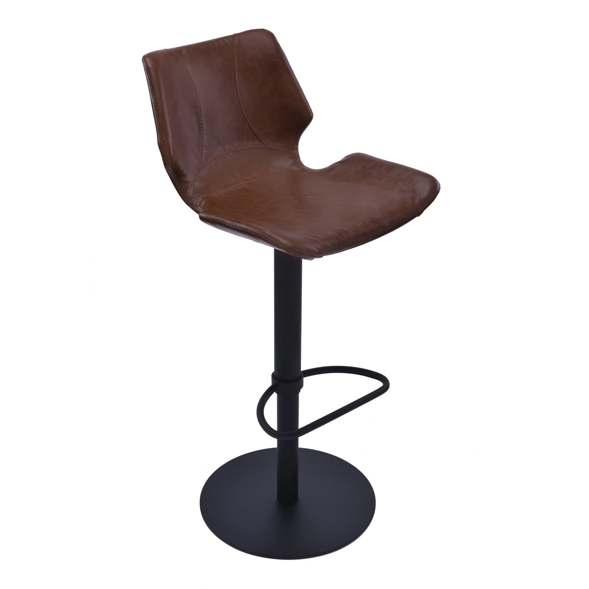 Zuma - Adjustable Swivel Metal Barstool - Premium Adjustable Height from Armen Living - Just $365! Shop now at brett interiors