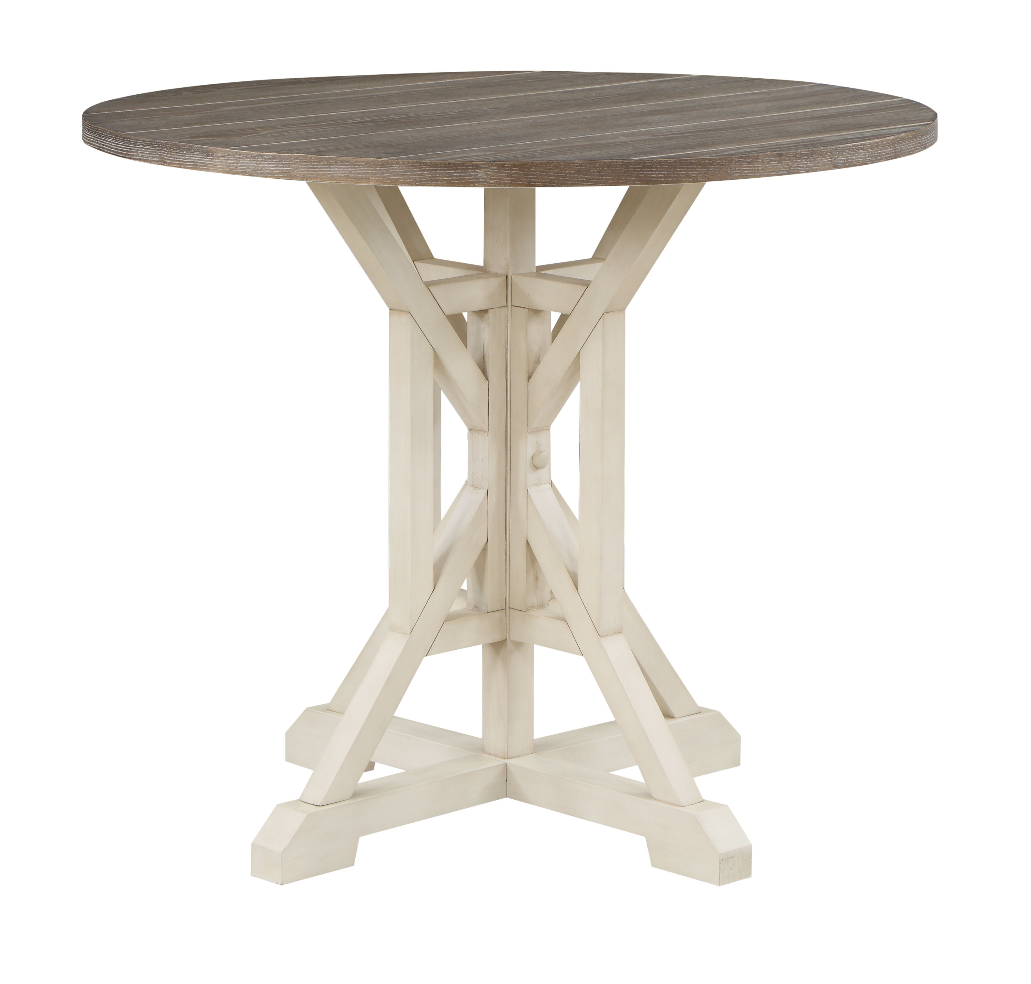 Bar Harbor II - Round Counter Height Dining Table - Cream - Premium Dining Tables from Coast2Coast Home - Just $2475! Shop now at brett interiors