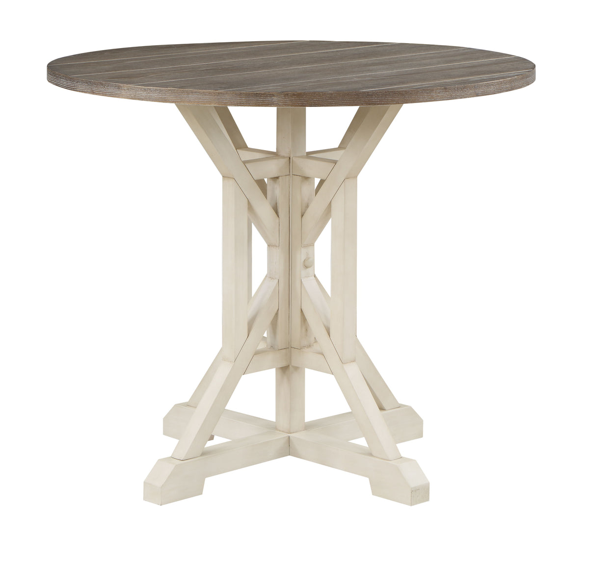 Bar Harbor II - Round Counter Height Dining Table - Cream - Premium Dining Tables from Coast2Coast Home - Just $2475! Shop now at brett interiors