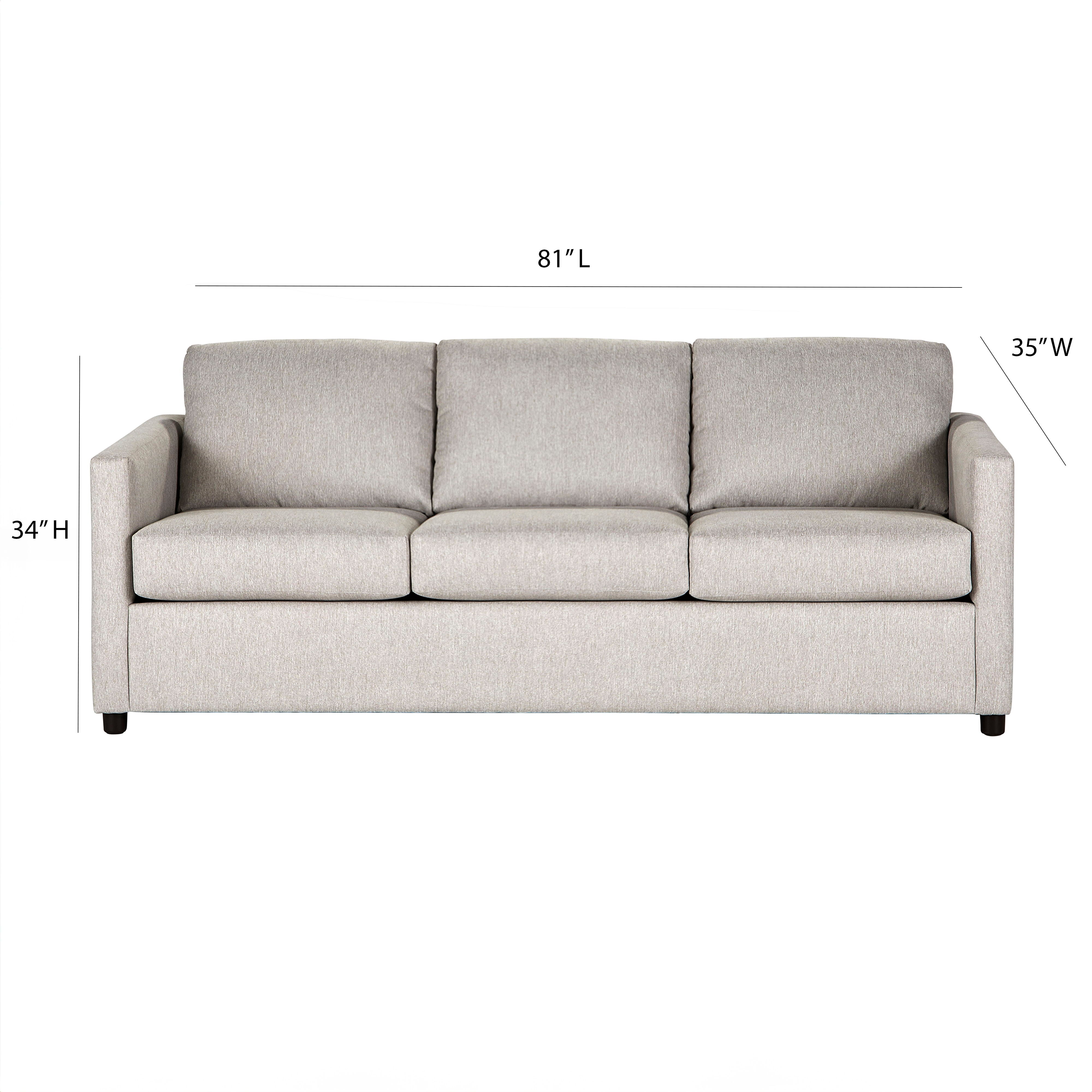 Elio - 3 Seater Sofa - Beige - Premium Stationary Sofas from New Classic - Just $722.50! Shop now at brett interiors