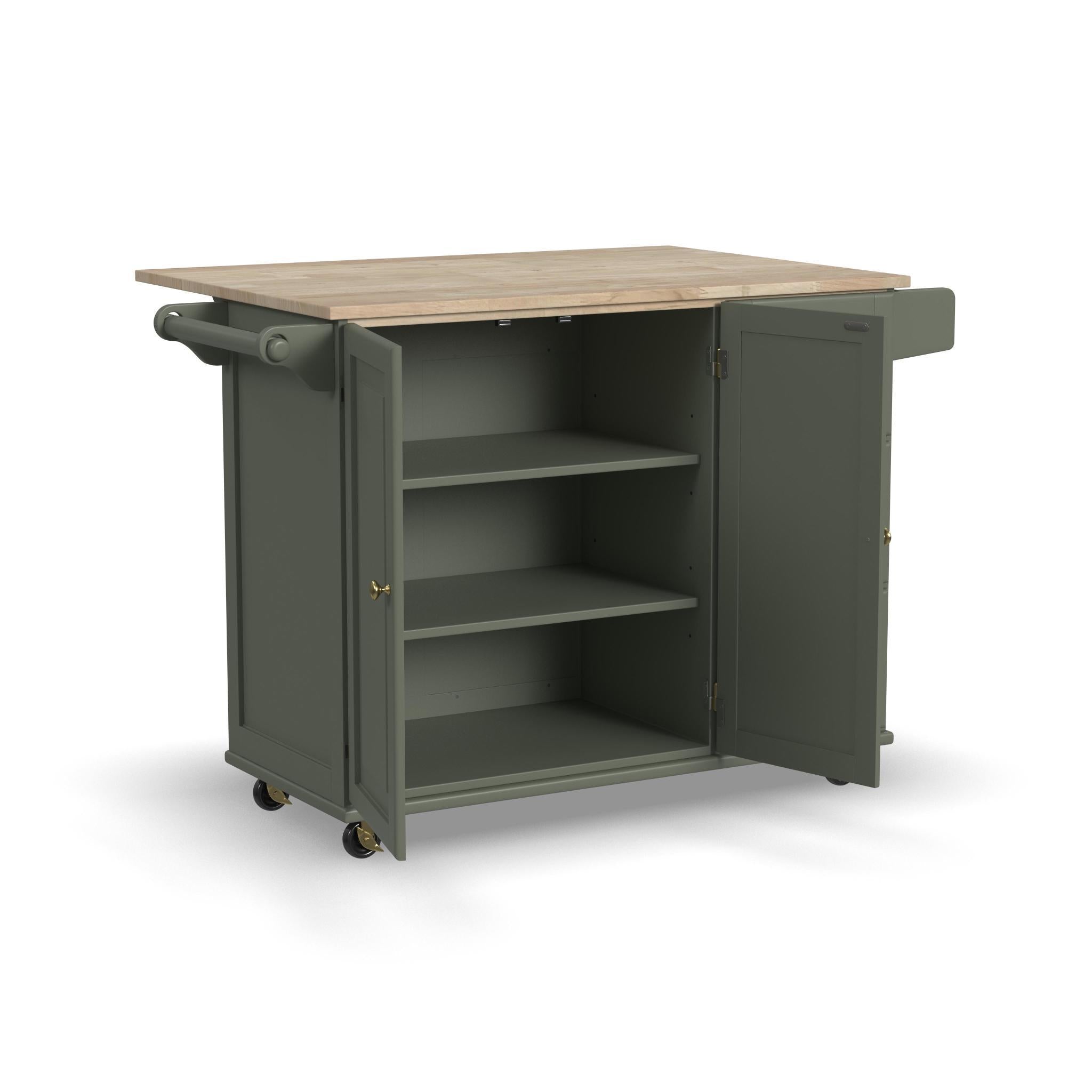 Dolly Madison - Drop Leaf Kitchen Cart - Premium Islands & Carts from Homestyles - Just $1249.98! Shop now at brett interiors