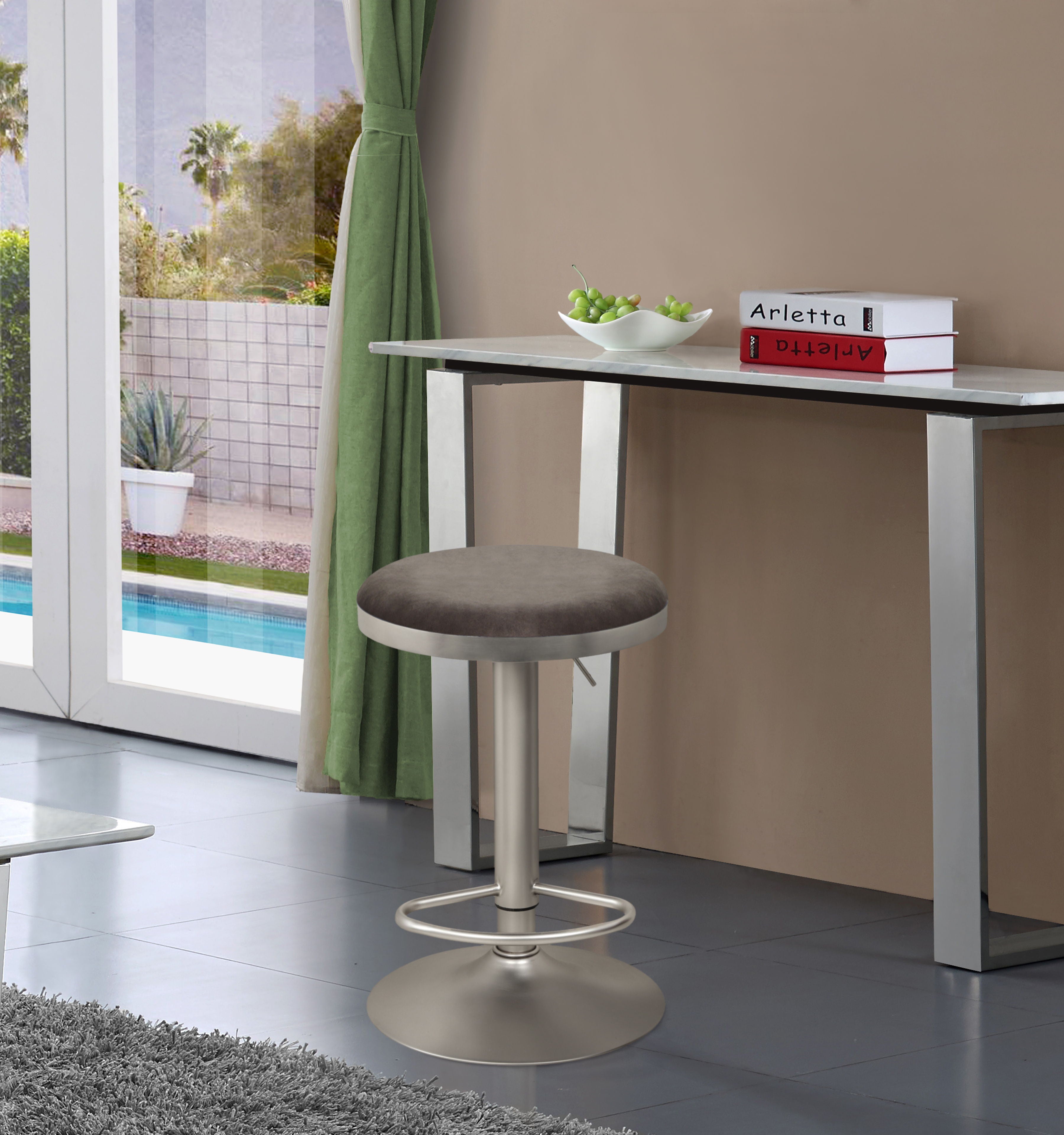 Brody - Adjustable Stool - Premium Adjustable Stools from Meridian Furniture - Just $337.50! Shop now at brett interiors