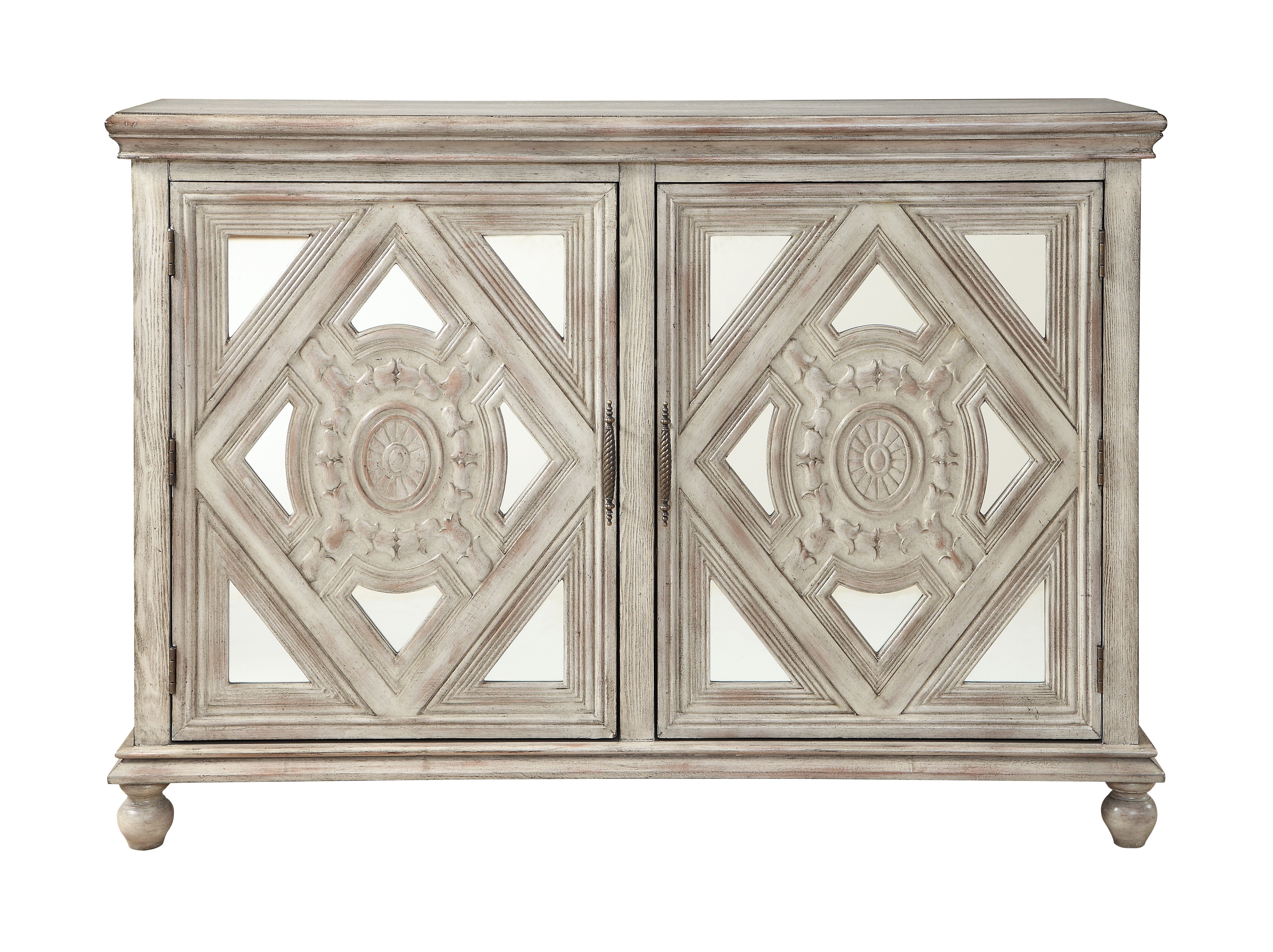 Peyton - Two Door Credenza - Francesca Ivory Rub - Premium Credenzas from Coast2Coast Home - Just $3547.50! Shop now at brett interiors