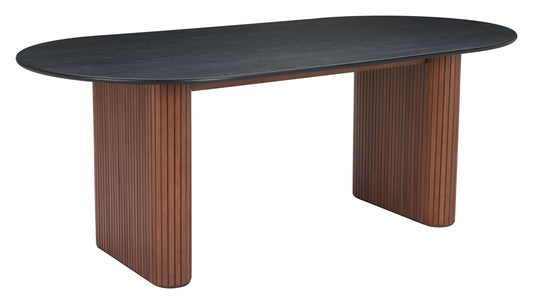 Lassig - Dining Table - Black - Premium Dining Tables from Zuo Modern - Just $3675! Shop now at brett interiors