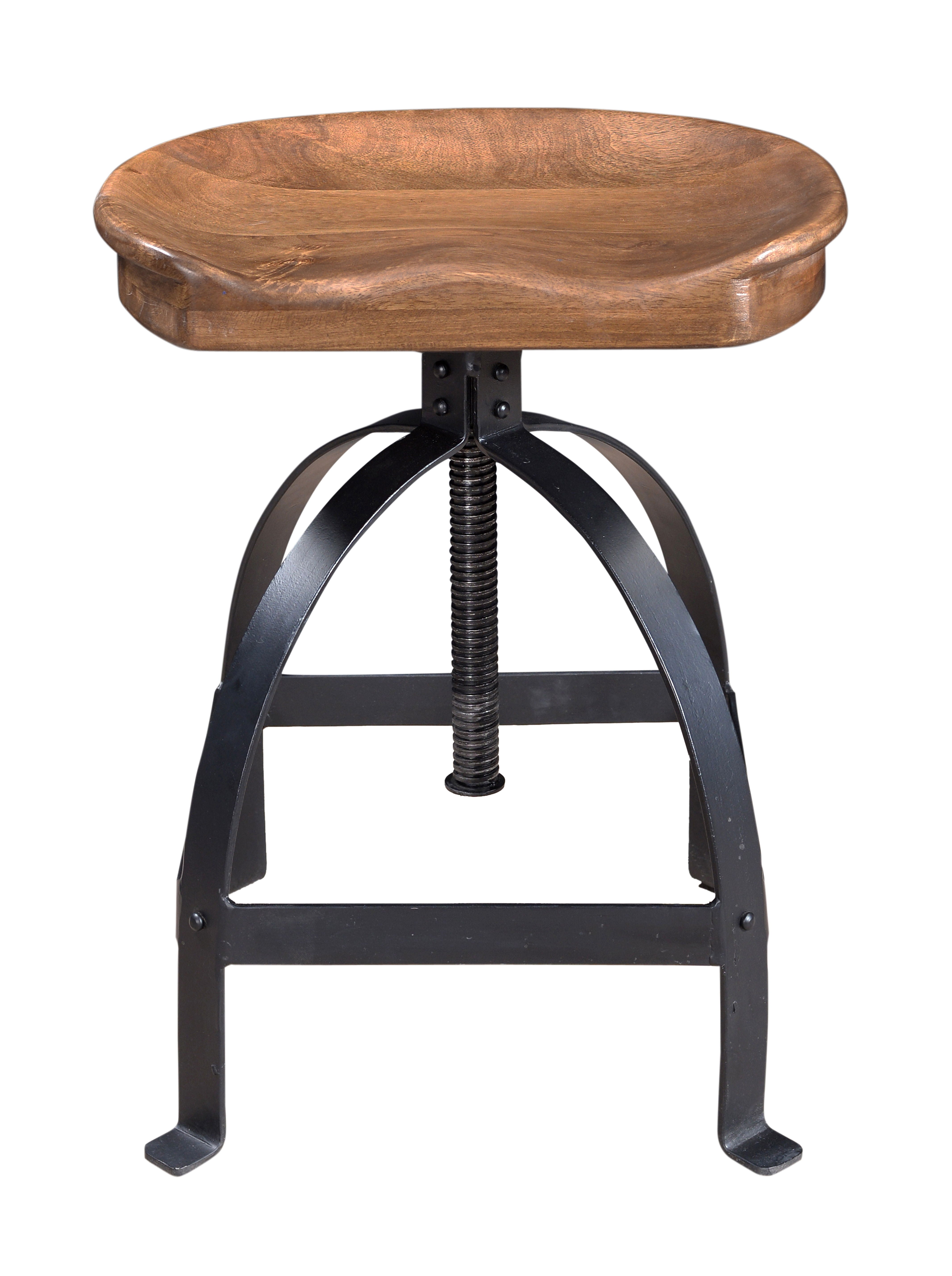 Booker - Adjustable Stool - Manna Brown - Premium Adjustable Height from Coast2Coast Home - Just $990! Shop now at brett interiors