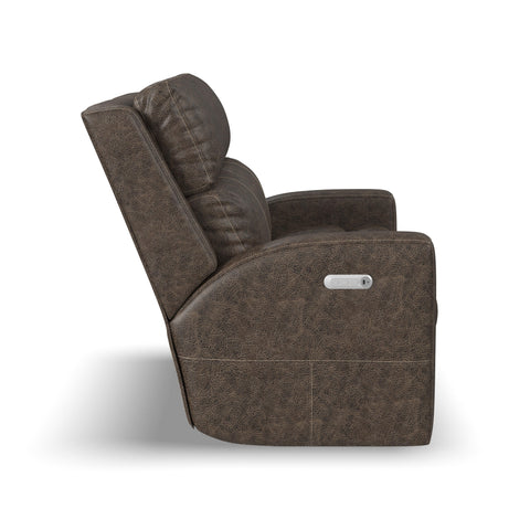 Score - Power Reclining Loveseat - Premium Reclining Loveseats from Flexsteel - Just $3437.50! Shop now at brett interiors